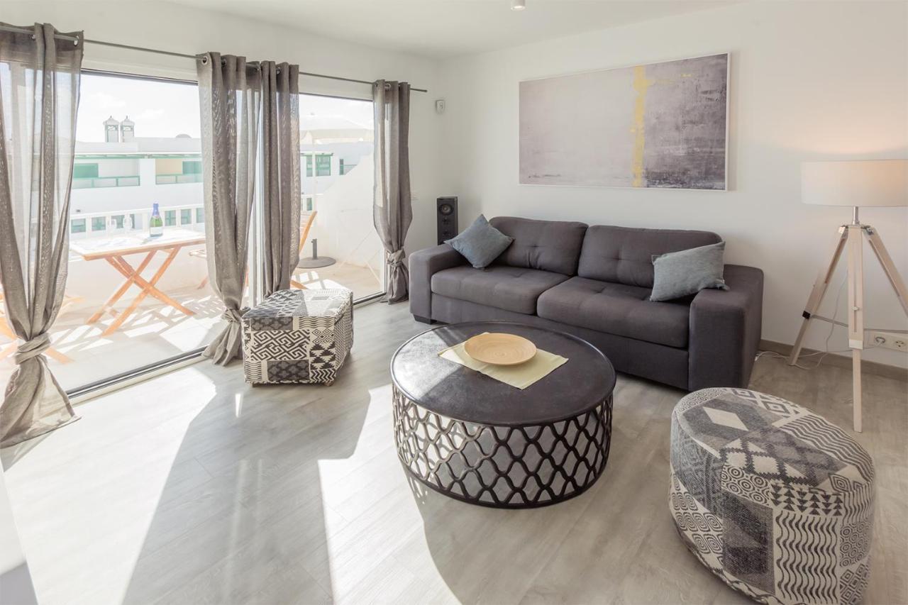 Conylanza Tabayba Blue Apartment Costa Teguise Bagian luar foto